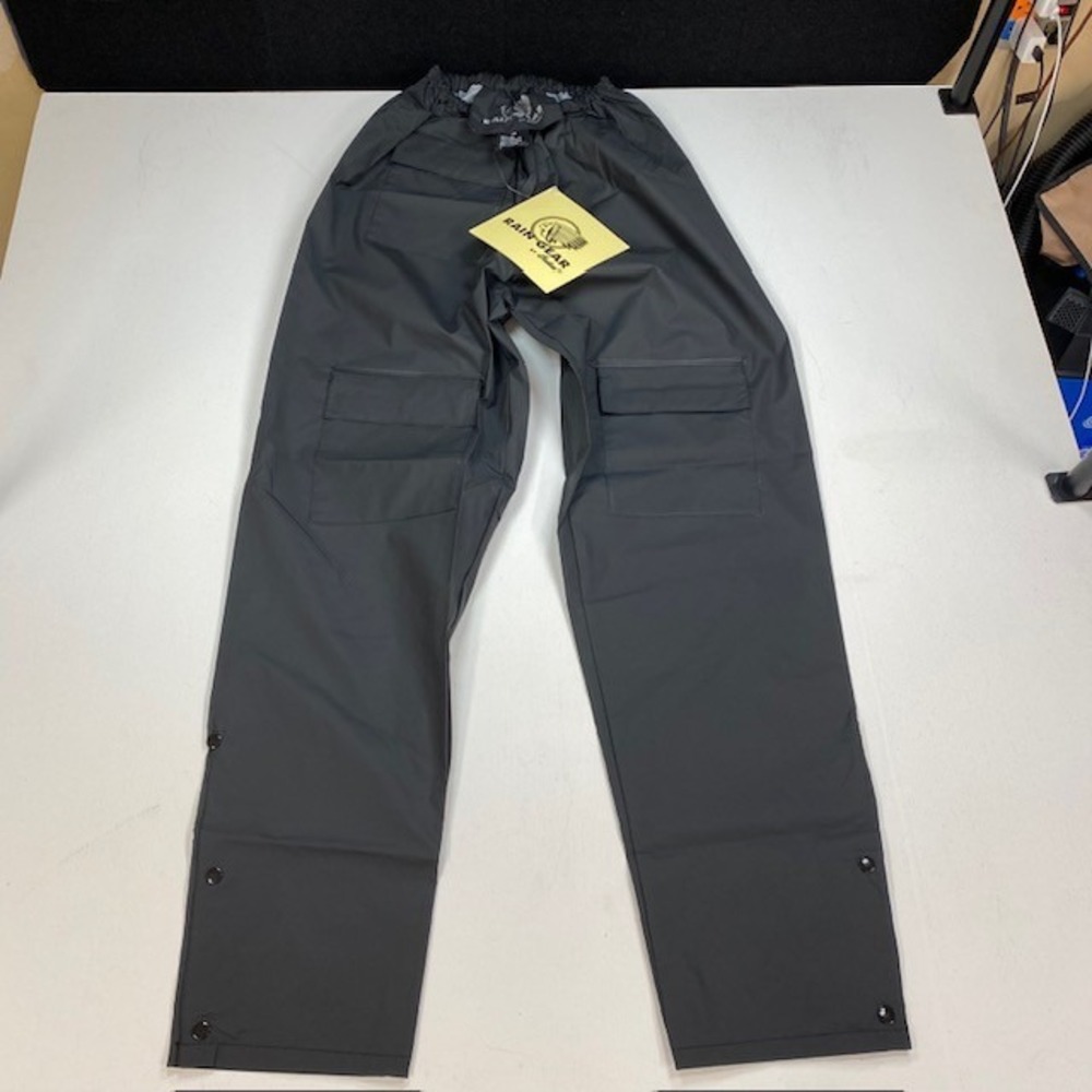 Indian Motorcycle Rain Gear Suit Mens Medium Black Jacket Pants 2pc Set NWT